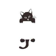 Cute Cat Decal Die Cut Vinyl Decal