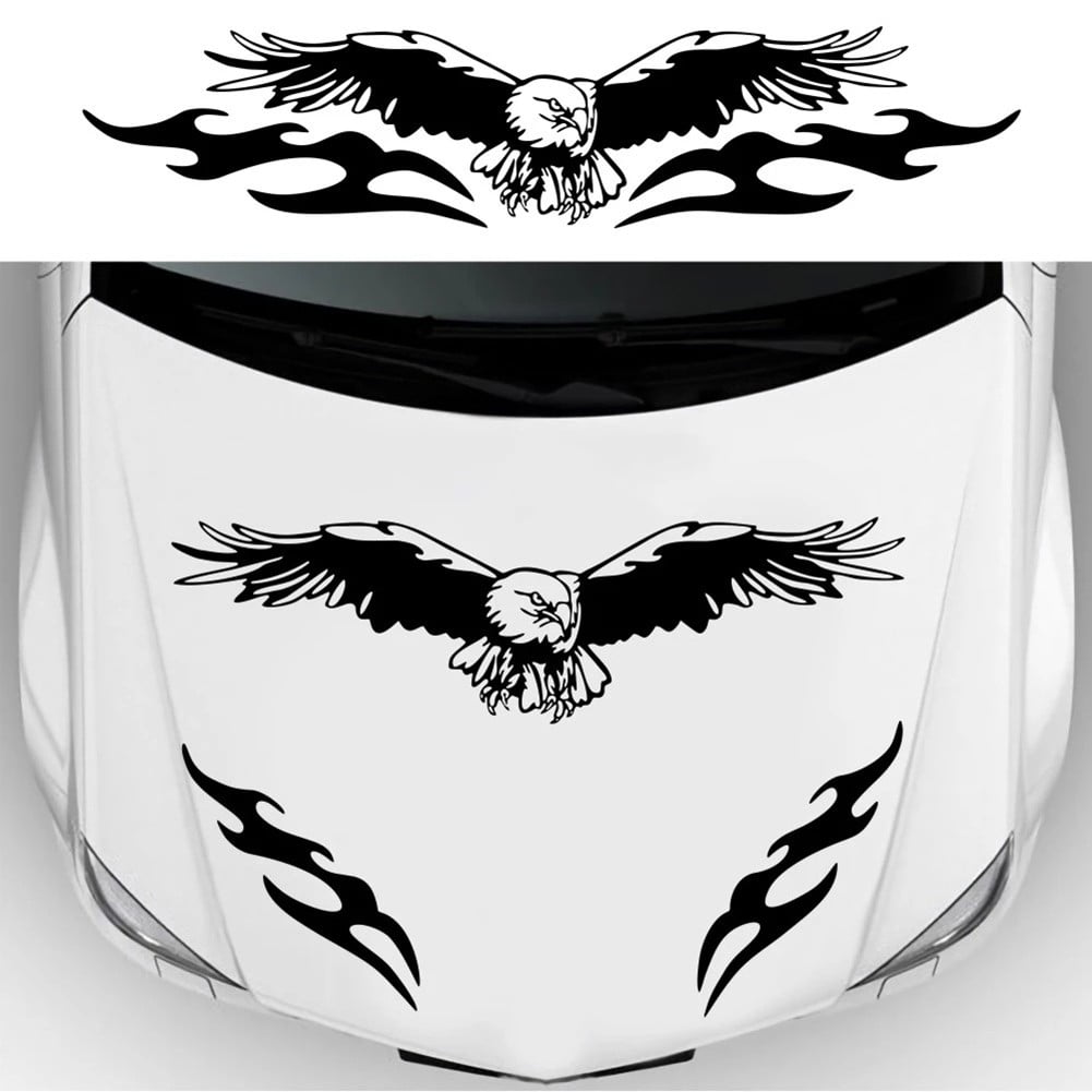 Car Truck Hood Side Body Vinyl for Eagle Animals Graphics Die Cut Vinyl Decal