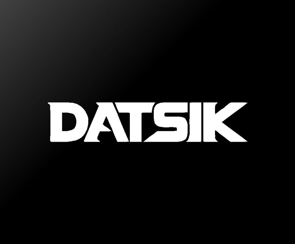 close‑up‑datsik‑electro‑house‑logo‑vinyl‑sticker‑die‑cut‑waterproof