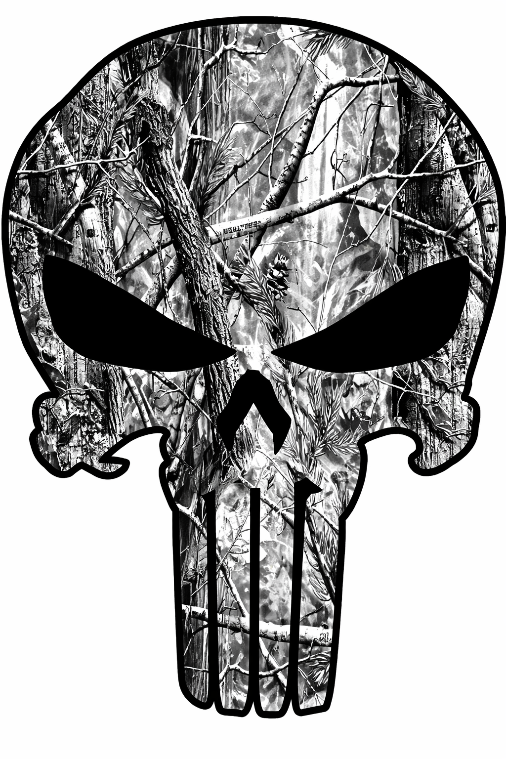 Punisher Hunting Bumper For Windows, Cars, Trucks, Laptops Etc