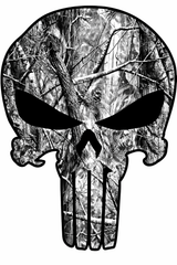 Punisher Hunting Bumper For Windows, Cars, Trucks, Laptops Etc