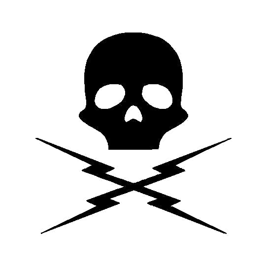 Death Proof Skull Vinyl Die Cut Vinyl Decal/ Bumper For Windows, Cars, Trucks, Laptops, Etc.