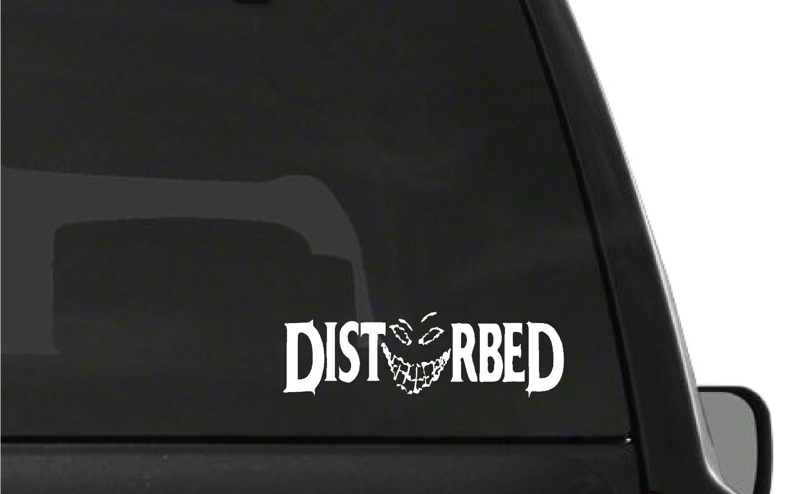 disturbed‑band‑vinyl‑sticker size options for cars trucks laptops