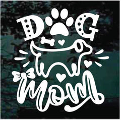 Dog Mom Decals | Die Cut Vinyl Decal