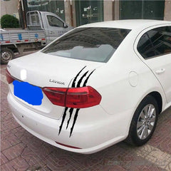 Car Styling Headlights Personalized Car Stickers Monster Claw Scratch Stripe Marks Headlight Decal Car Stickers Auto Accessorie Die Cut Vinyl Decal