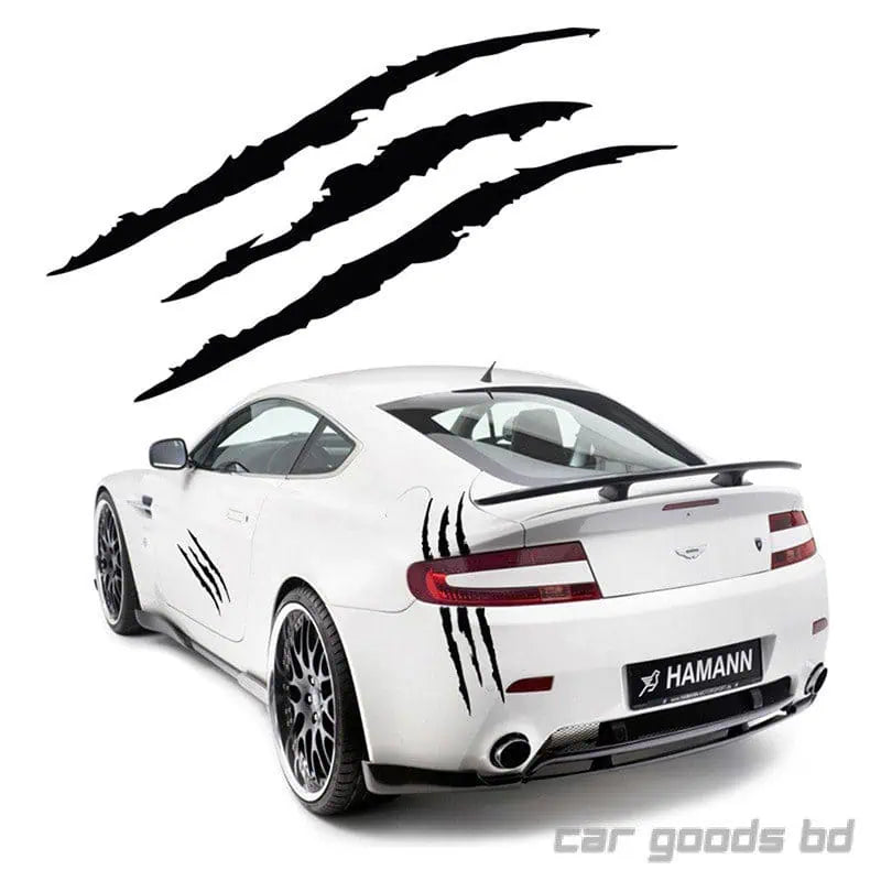 Car Styling Headlights Personalized Car Stickers Monster Claw Scratch Stripe Marks Headlight Decal Car Stickers Auto Accessorie Die Cut Vinyl Decal