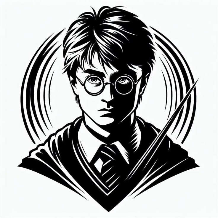 Harry Porter Die Cut Vinyl Decal