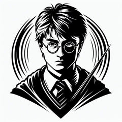 Harry Porter Die Cut Vinyl Decal