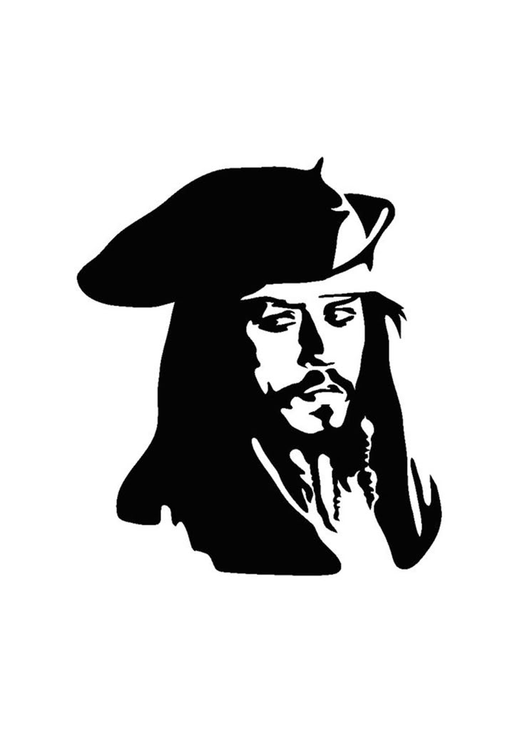 Captain jack sparrow Die Cut Vinyl Decal