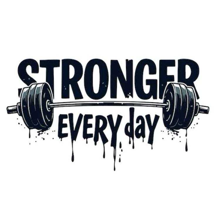 Stronger Every day Die Cut Vinyl Decal