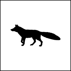 Fox Vinyl Vinyl Decal Die Cut Vinyl Decal