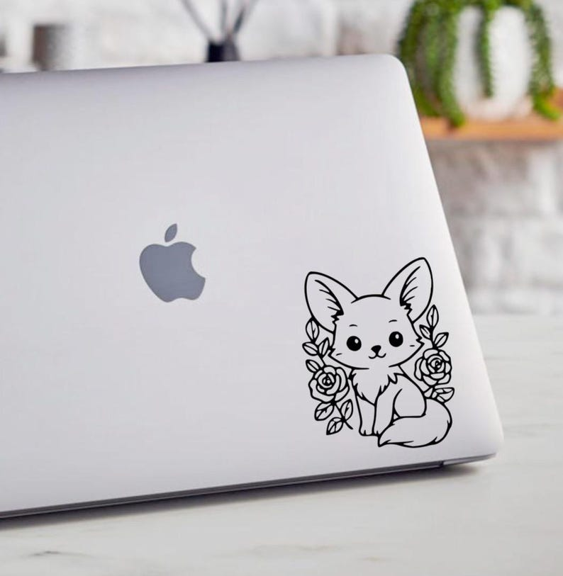 Fox  Die Cut Vinyl Decal