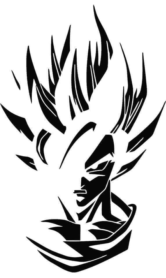 Dragon Ball z Die Cut Vinyl Decal