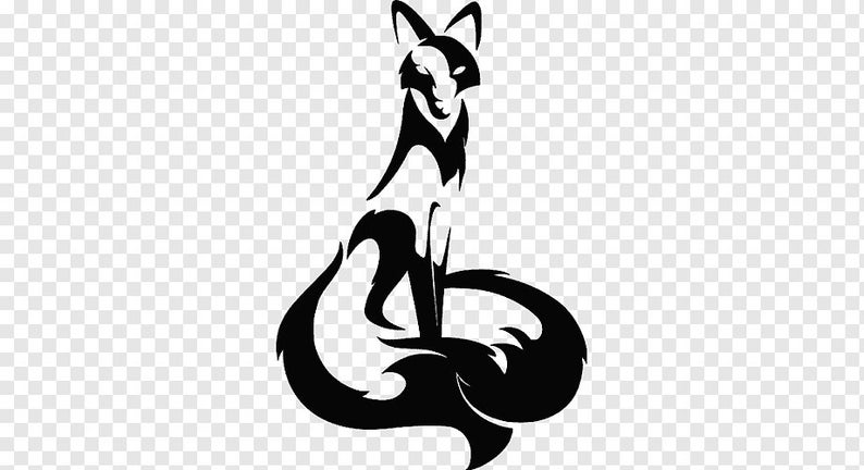 Fox decal Die Cut Vinyl Decal