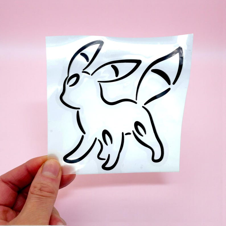 Umbreon Vinyl Car Decal Decal Die Cut Vinyl Decal