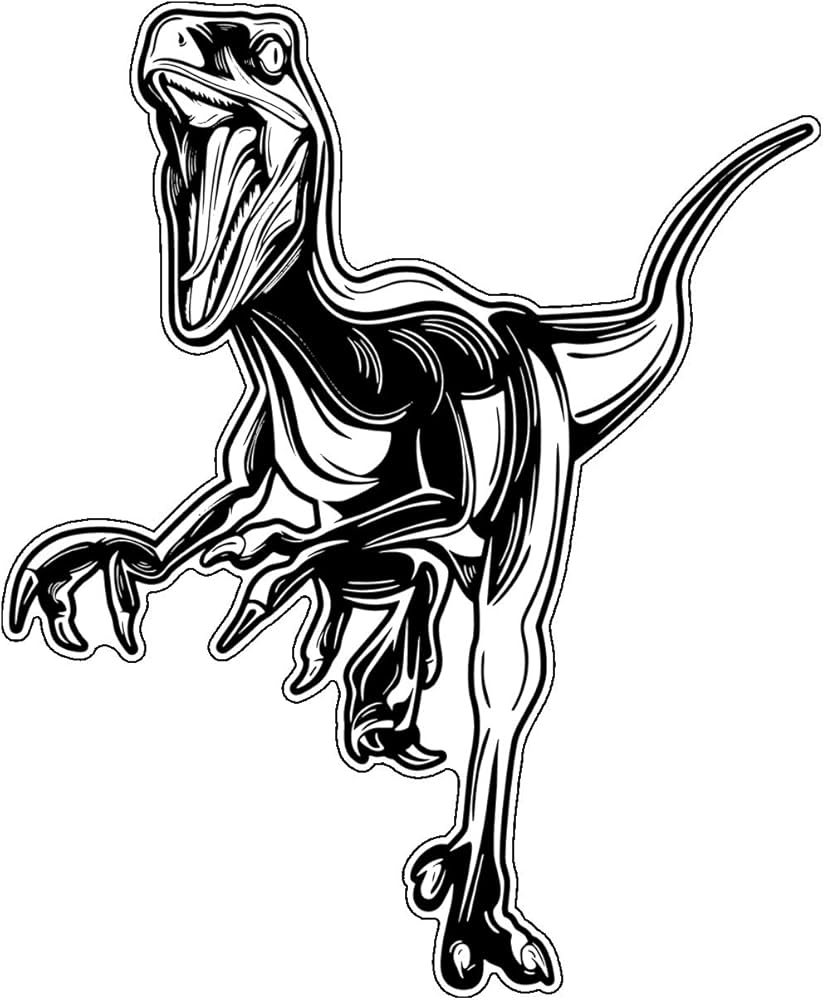 WickedGoodz Raptor Decal | Die Cut Vinyl Decal