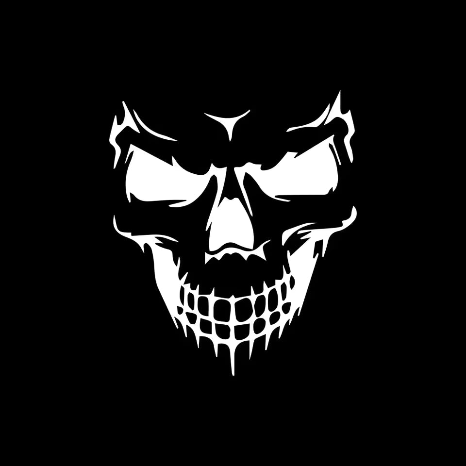 Warning Motorcycle Decals, Great for Safety & Style, High - Quality Adhesive  Die Cut Vinyl Decal