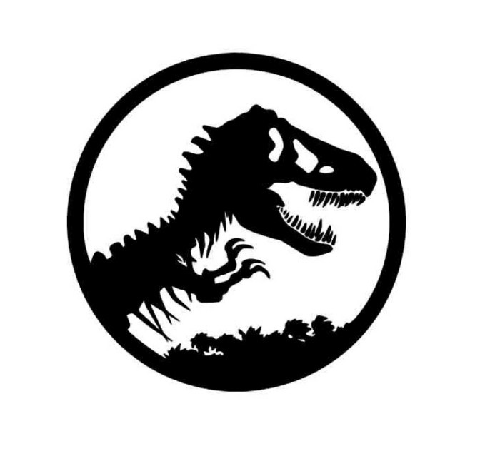 Dinosaur Car Decal | Die Cut Vinyl Decal