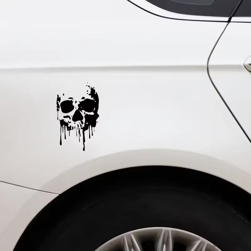 Skull Pattern  Products Car Custom  Decoration Motorcycle Accessories Exterior Parts Accessories Cute, Car Decals Die Cut Vinyl Decal