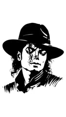 Michael jackson Die Cut Vinyl Decal