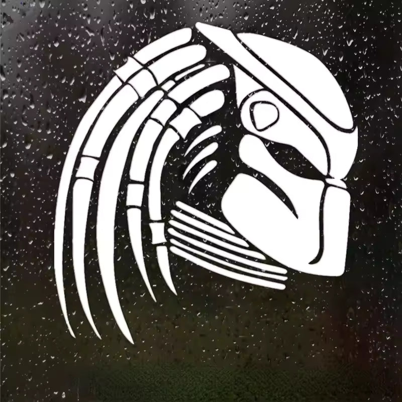 Car  Predator Motorcycle  Decoration Waterproof and Sunscreen Cover Scratches PVC Die Cut Vinyl Decal