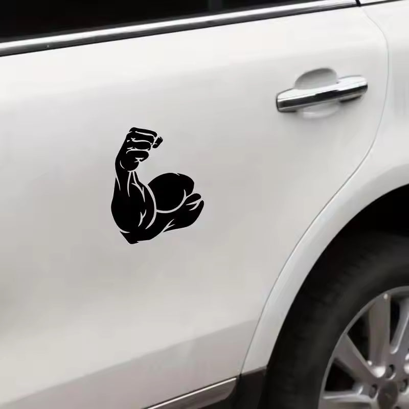 Show Off Your Bodybuilding Pride with These Stylish Muscle Sports Fitness Ca  Die Cut Vinyl Decal