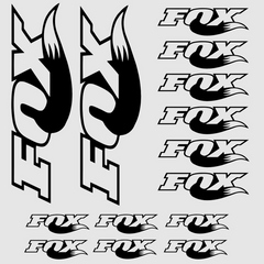 Fox Racing Logo Decals Die Cut Vinyl Decal