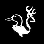 duck-buck-bass-wildlife-vinyl-decal-on-truck-laptop