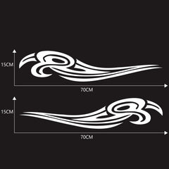 Racing Hood Stripes Decal Vinyl Stickers for Car SUV Truck Universal