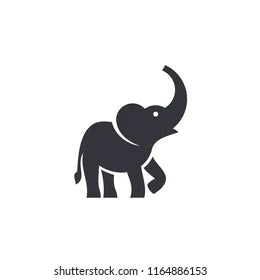 elephant Die Cut Vinyl Decal