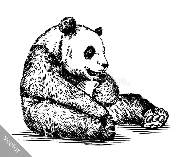 Black and white engrave ink hand  Die Cut Vinyl Decal