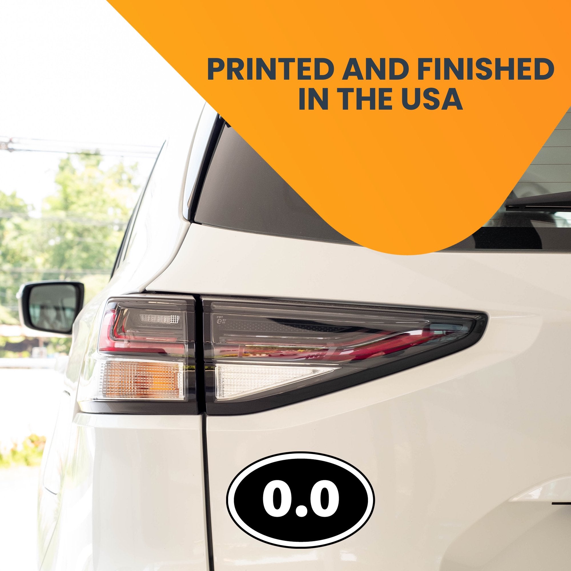 Magnet Me Up 0.0 Marathon Reverse Black Oval Magnet Decal  Die Cut Vinyl Decal/ Bumper For Windows, Cars, Trucks, Laptops, Etc.