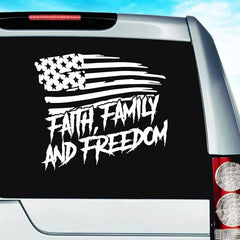 faith‑family‑freedom‑american‑vinyl‑decals‑patriotic‑sticker‑for‑cars‑trucks