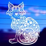 fancy-cat-vinyl-decal-on-car-window