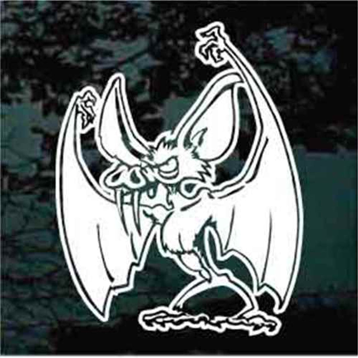 fanged-bat-vinyl-car-decal-die-cut-sticker