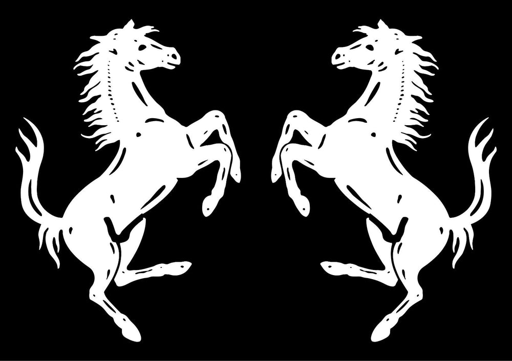 close‑up‑ferrari‑prancing‑horse‑vinyl‑decal‑die‑cut‑waterproof‑sticker