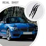 Universal Auto Headlight Claw Stripe car Sticker Die Cut Vinyl Decal