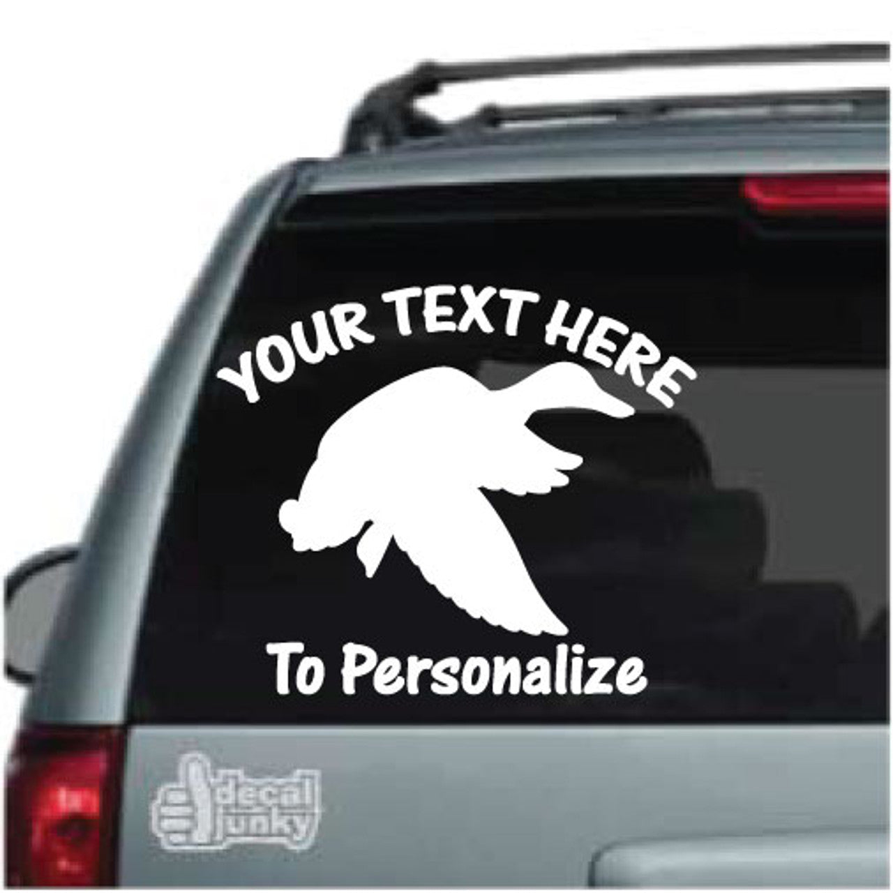 flying-duck-silhouette-vinyl-decal-on-car-window-bumper