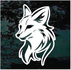 Fox Tattoo Decals | Die Cut Vinyl Decal