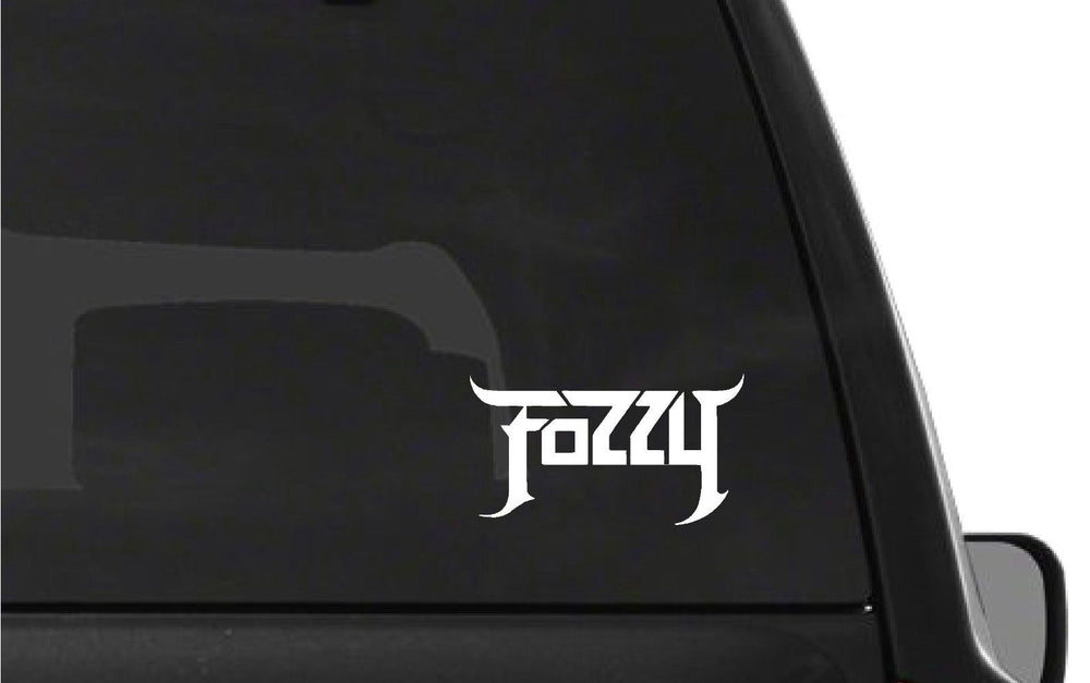 fozzy‑band‑logo‑vinyl‑decal‑car‑window‑laptop