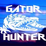 gator-hunter-vinyl-decal-on-car-window-bumper