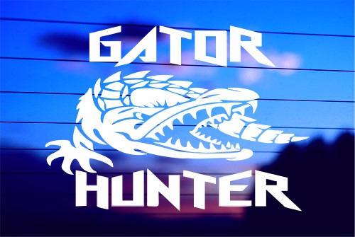 gator-hunter-vinyl-car-decal-die-cut-sticker