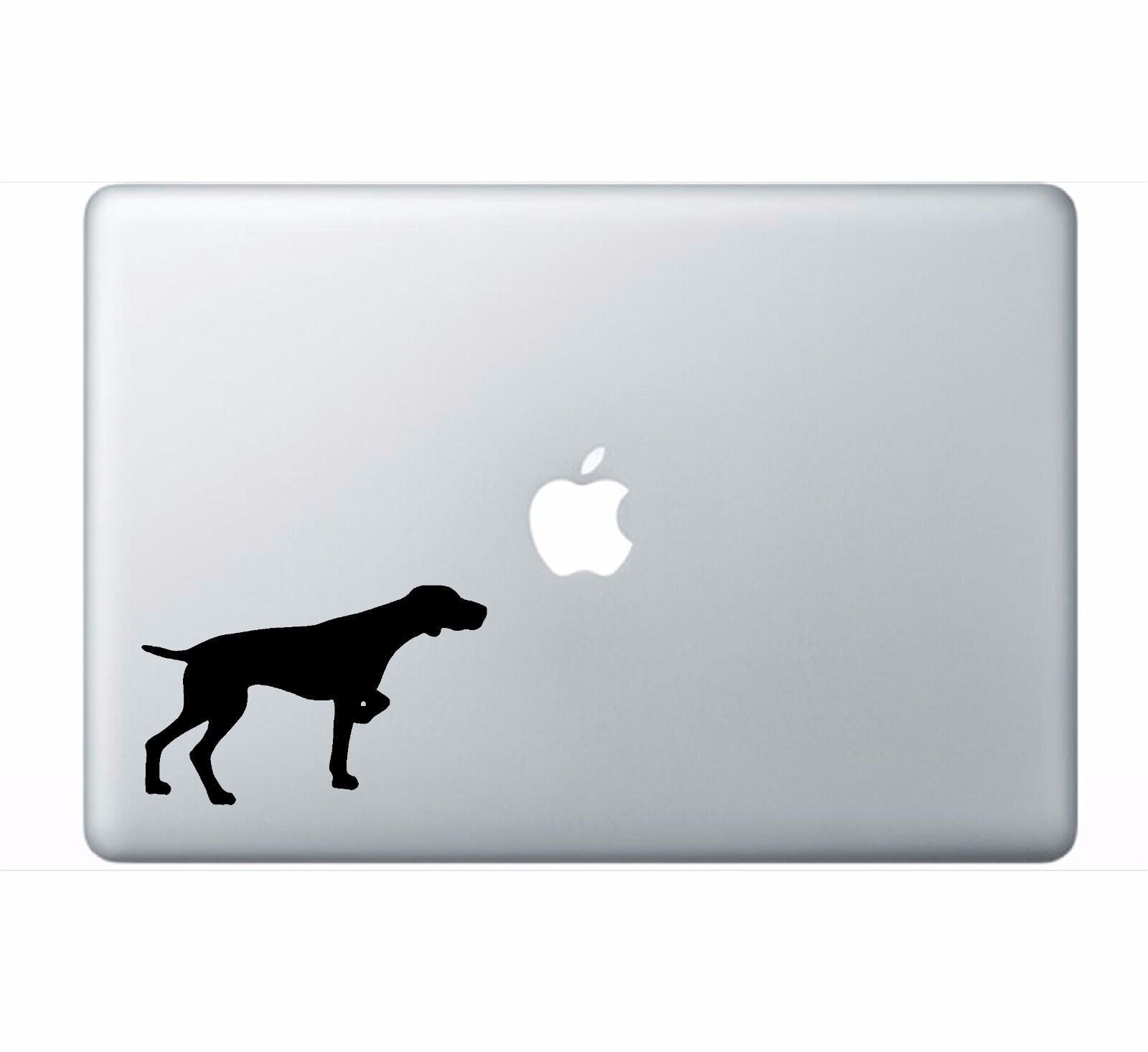 german‑shorthaired‑pointer‑vinyl‑sticker applied on car window outdoor waterproof