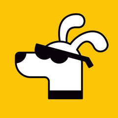 dog with sunglasses   Die Cut Vinyl Decal