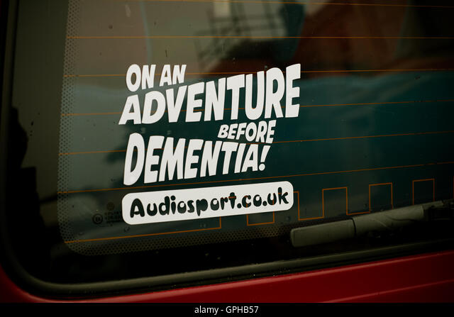 On an Adventure before Dementia! Die Cut Vinyl Decal