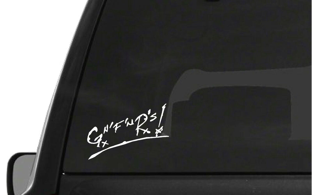 guns‑n‑roses‑band‑vinyl‑sticker size options for cars trucks laptops