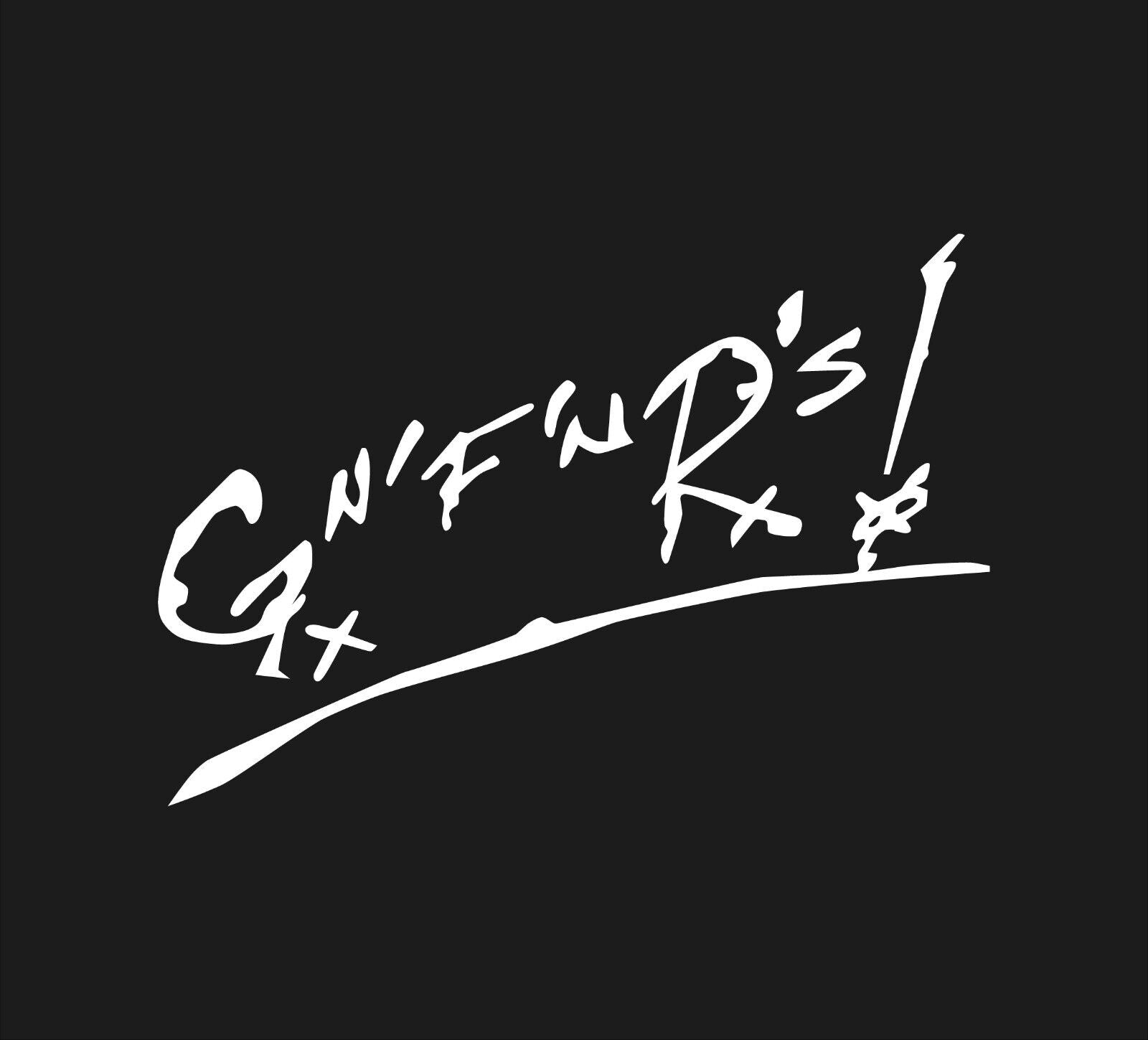 guns‑n‑roses‑band‑vinyl‑sticker white die cut decal for vehicle windows laptops