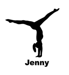 gymnastics-vinyl-decal-side-view