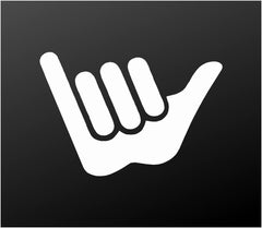 hang-loose-vinyl-decal white waterproof for cars trucks laptops