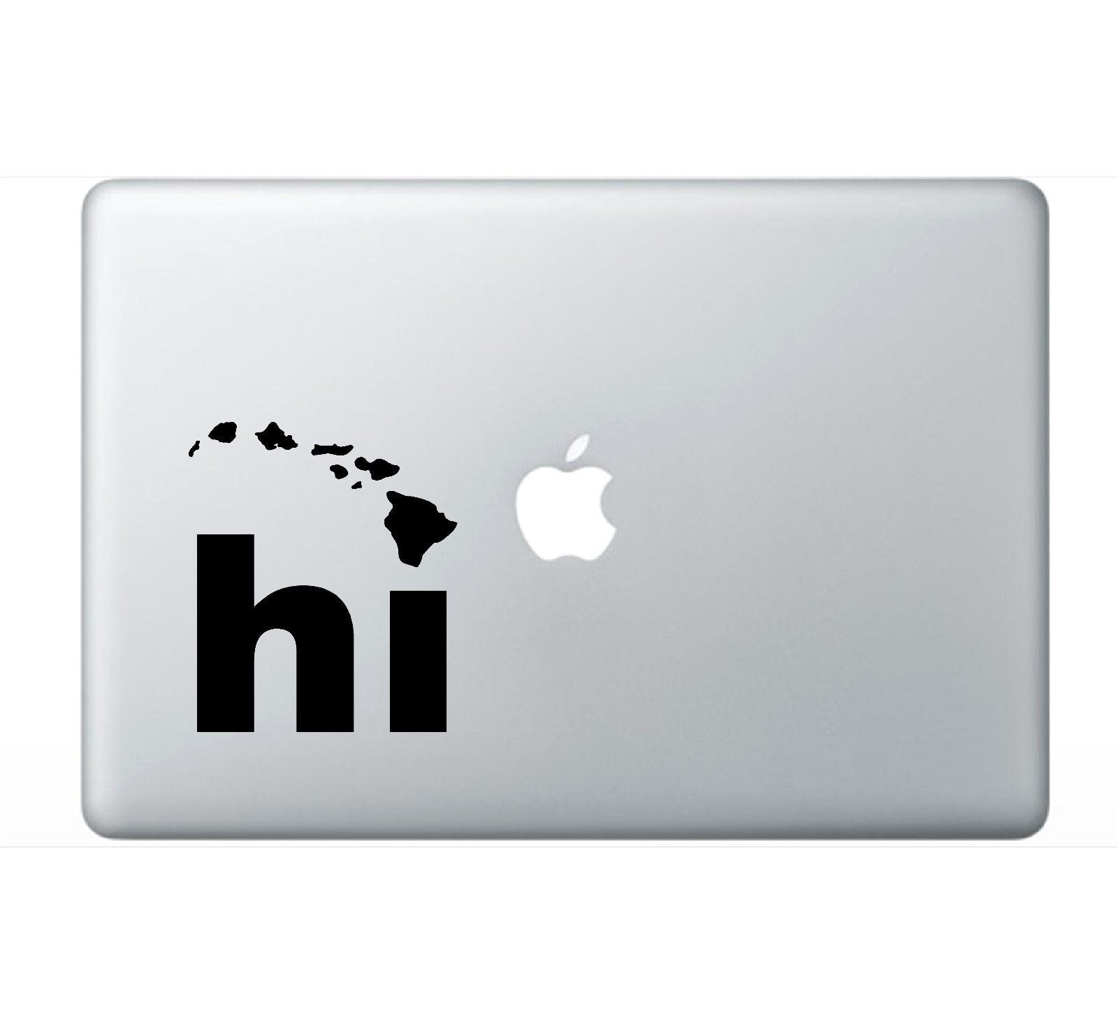 hawaii-vinyl-decal applied on car window outdoor waterproof